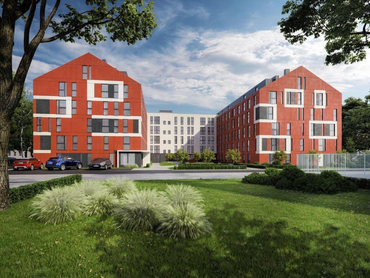 Mikro Aparty Darmowy Parking Breslau Exterior foto