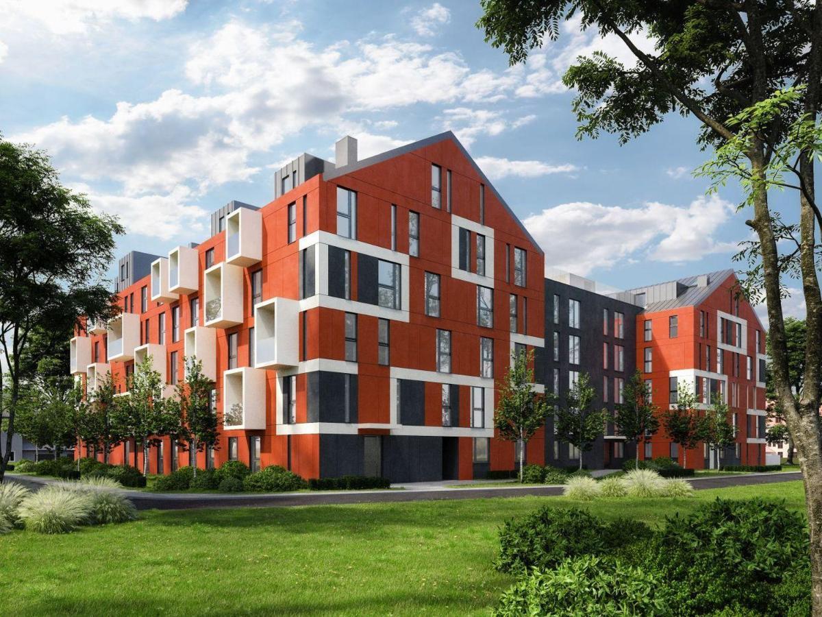 Mikro Aparty Darmowy Parking Breslau Exterior foto